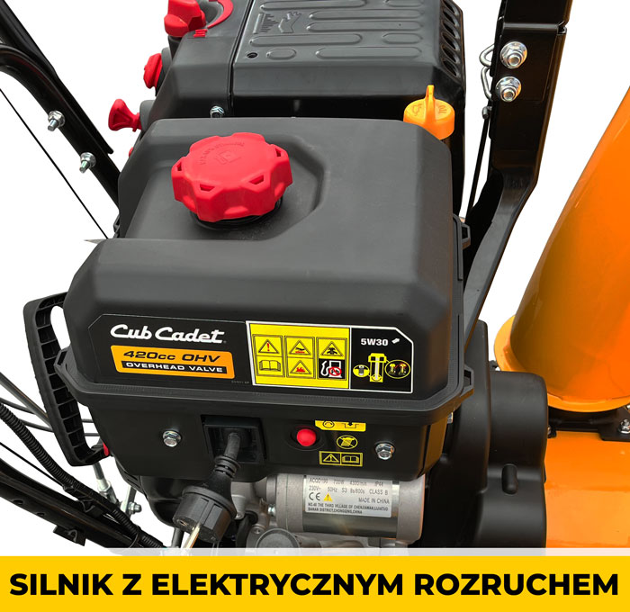 Silnik w odśnieżarce Cub Cadet XS3 76 TDE